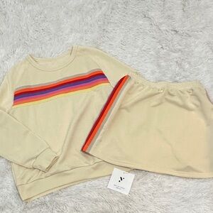 ❤️ NWT Yousify Trend & Fashion Hoodie & Skirt Set
